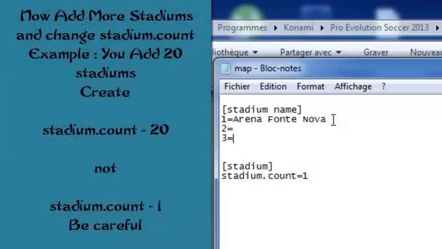 PES 2013 HOW TO ADD STADIUMS IN PESEDIT + 1000 STADIUMS смотреть онлайн
