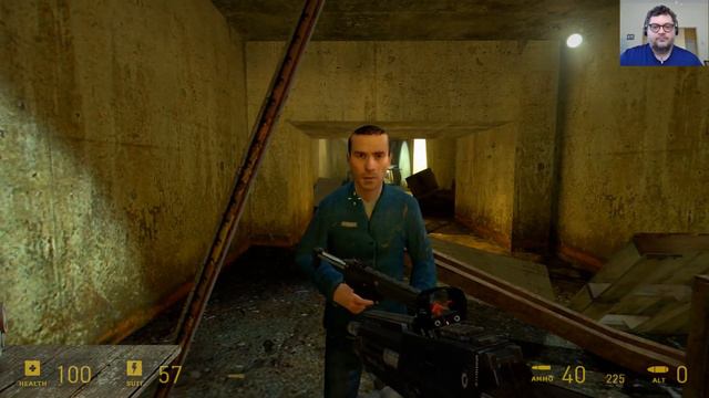 Half-life 2 - Man with crowbar 3 🚪🛢💀 смотреть онлайн