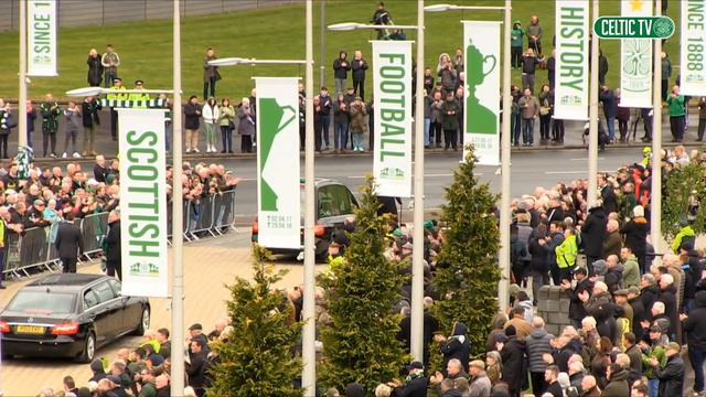 Stevie Chalmers' Cortège - Celtic Lisbon Lion legend laid to rest смотреть онлайн