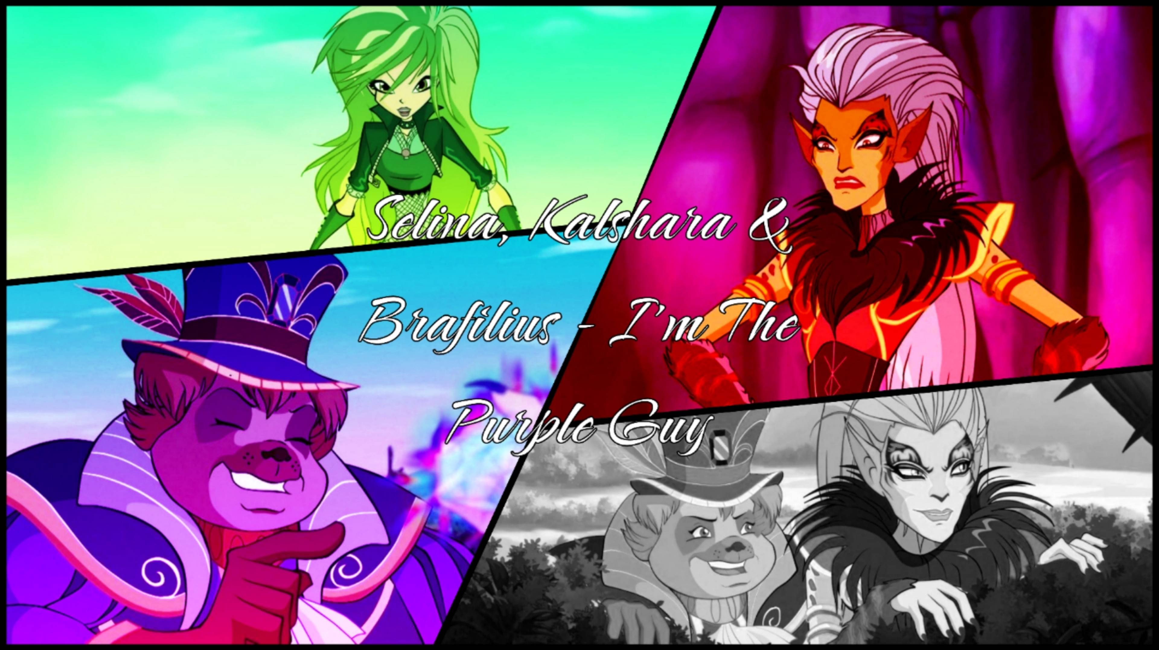 Selina, Kalshara & Brafilius - I'm The Purple Guy смотреть онлайн