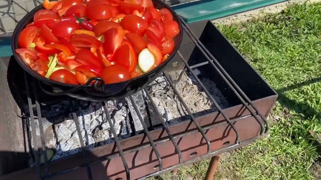 Готовлю на костре! Лучше чем шашлык! КАЗАН КЕБАБ от дальнобойщика смотреть онлайн