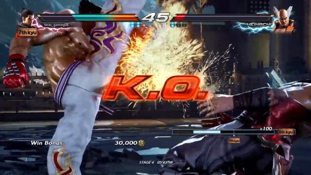 TEKKEN 7 PS4 - KAZUYA GAMEPLAY ARCADE MODE смотреть онлайн