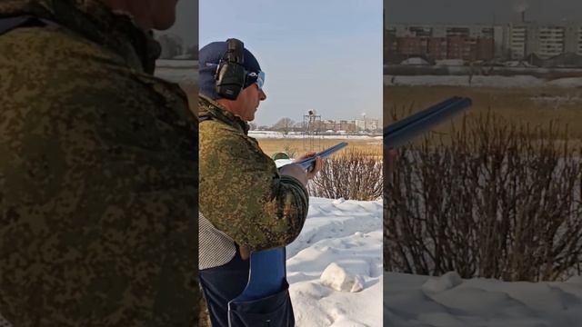 Охотничье бельгийское ружьё Aug Lebeau 1913г. Отдача и эжектора. смотреть онлайн