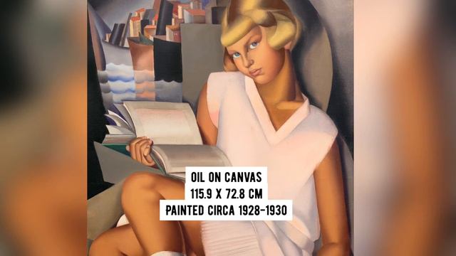 🖼 TAMARA DE LEMPICKA (1898-1980) - Fillette en rose смотреть онлайн