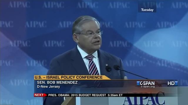 Senator Bob Menendez Remarks (American Israel Public Affairs Committee) смотреть онлайн