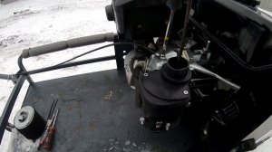 Мотобуксировщик глохнет, стреляет и не заводится. Реанимация мотособаки.