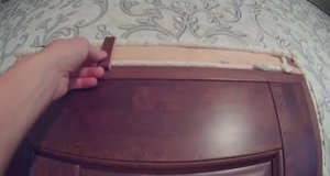 Наличник не перекрывает верх проёма. Два варианта решения...