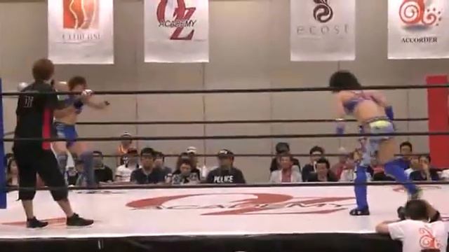 Aoi Kiduki & Syuri vs Kagetu & Sonoko Kato смотреть онлайн