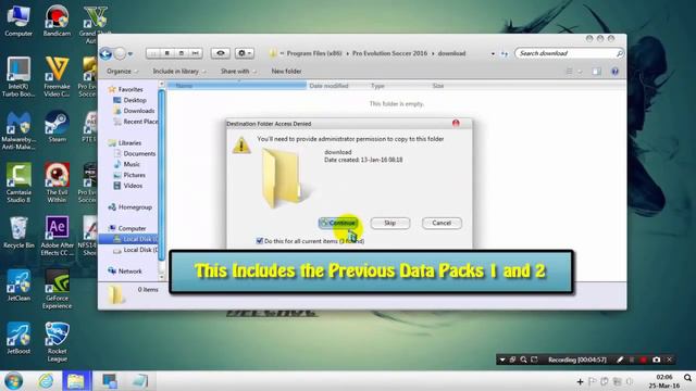 [PES 2016] Data Pack 3 (Patch 1.04) : Download and install for PC смотреть онлайн