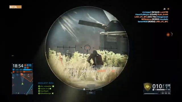 Battlefield™ Hardline test sniper ابداع السنايبر смотреть онлайн