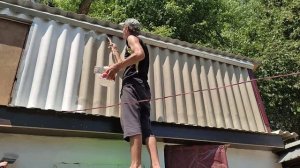 Покрасили курятник. Пропадает картофель. Очень быстрая пицца.