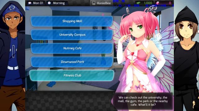 Hide your ass from Bradley! - Huniepop смотреть онлайн