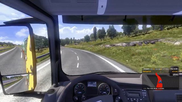 Euro Truck Simulator 2 - Patch 1.9 смотреть онлайн