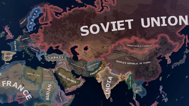 Hearts of Iron IV Timelapse - Cold War Mod AI Only смотреть онлайн