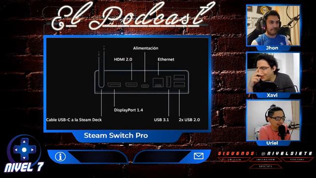 Nivel 7 - El Podcast: Steam Deck, Las Declaraciones De Phil Spencer, FIFA 22 Y Google Stadia (Ep 13