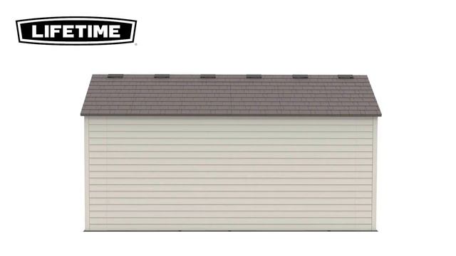 Сарай LifeTime 15 x8 . Артикул 6446 смотреть онлайн