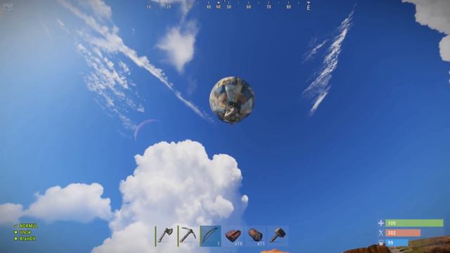Угар с Воздушным Шаром в Rust смотреть онлайн