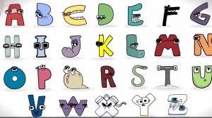 Английский лора алфавит