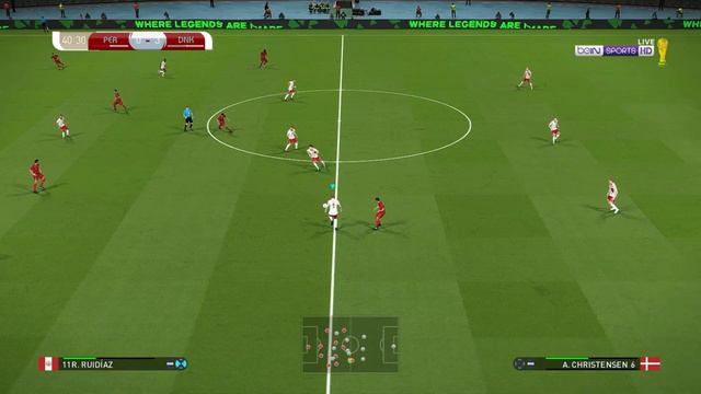 PES 2018 | Peru vs Denmark | WORLD CUP | Gameplay PC смотреть онлайн