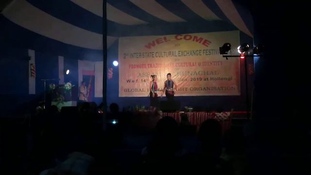 Nyshi Dance perform in Inter State Culture Exchange Festival 2019 смотреть онлайн