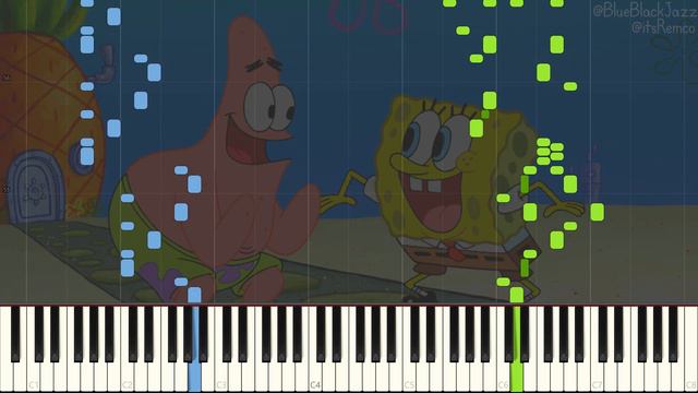 Albert Ammons - 12th Street Boogie 1946 | Spongebob Squarepants OST (Boogie Woogie Piano Synthesia) смотреть онлайн