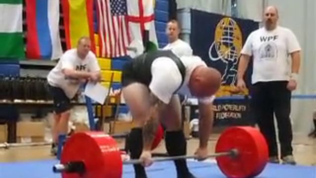 WPF Worlds Deadlift only 2nd deadlift 325 смотреть онлайн