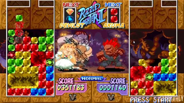 Super puzzle street fighter turbo 2 Boss hack Akuma Devilot Y Dan смотреть онлайн