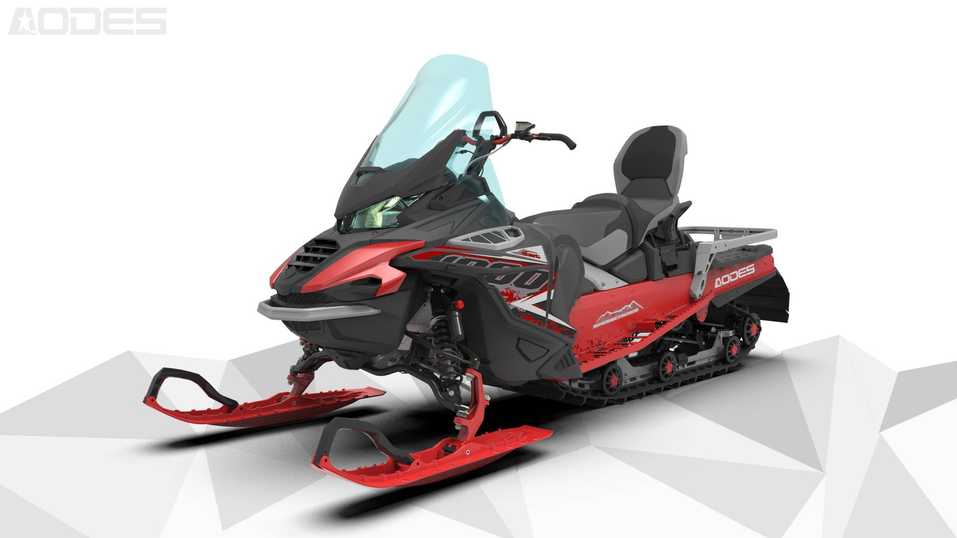 обзор серийного китайского снегохода AODES SNOWCROSS 1000WT 2025мг смотреть онлайн