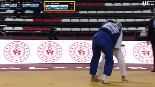 2021 Antalya 2 K 57 kg Deguchi Christa CAN vs Zemanová Věra CZE смотреть онлайн