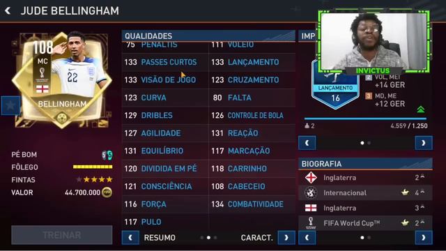 🔥QUEM É MELHOR? OS BRABOS DA TEMPORADA? TESTEI MODRIC E BELLINGHAM GER 108 TOTT! VALEM A PENA?VEJA! смотреть онлайн