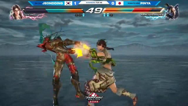 Evo 2022 Tekken 7 Pinya VS Jeondding - Top 48 - 1080p 60fps смотреть онлайн