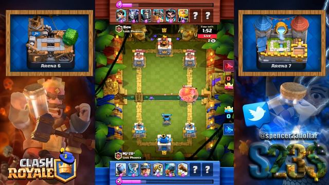 Clash Royale - *ROYAL ARENA V's BUILDERS WORKSHOP!* The FINAL! смотреть онлайн