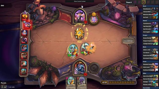 Purple OVERBUFFED PIRATES ARE IMBA! [Hearthstone, Battlegrounds] смотреть онлайн