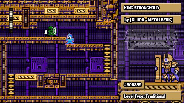 King Stronghold - Mega Man Maker смотреть онлайн