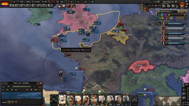 Let's Play Hearts of Iron 4 Democratic Spain | Road to 56 Mod HOI4 Gameplay Episode 12 смотреть онлайн