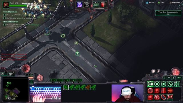 Easy Mode! Rifts of Korhal - Tosh || Nexus Co-op Starcraft 2 смотреть онлайн