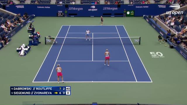 Dabrowski/Routliffe vs. Zvonareva/Siegemund Highlights | 2023 US Open Final смотреть онлайн