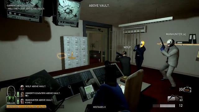 Играем с другом в PAYDAY The Heist. смотреть онлайн
