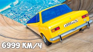 СПУСК БЕЗ ТОРМОЗОВ НА САМОЙ ДЛИННОЙ ТАЧКЕ! ЭКСПЕРИМЕНТ В ГТА 5 МОДЫ! ОБЗОР МОДА В GTA 5!