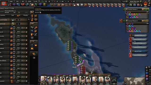 Return To New Zealand || Ep.13 - HOI4 Germany World Conquest Lets Play (Twitch VOD) смотреть онлайн