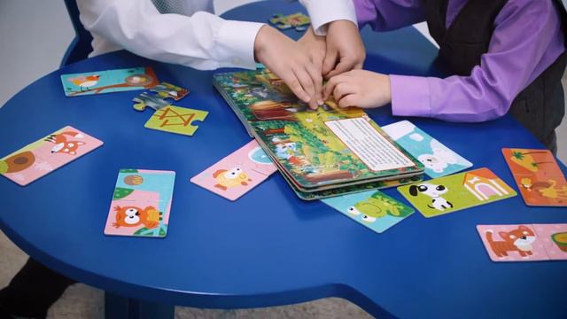 OrangeBaby Стол "Облачко" синий и стул "Зайчик" синий смотреть онлайн