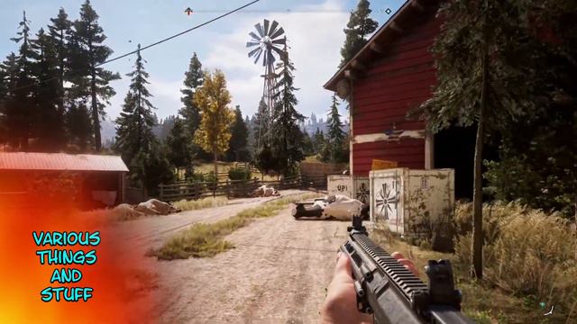 Far Cry 5 John's Region Adams Ranch Barn смотреть онлайн
