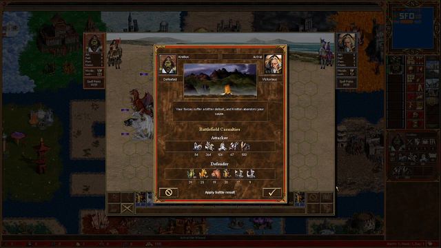 Heroes III HotA | Horses vs. Dragons (100K Gold each, rounded up) смотреть онлайн