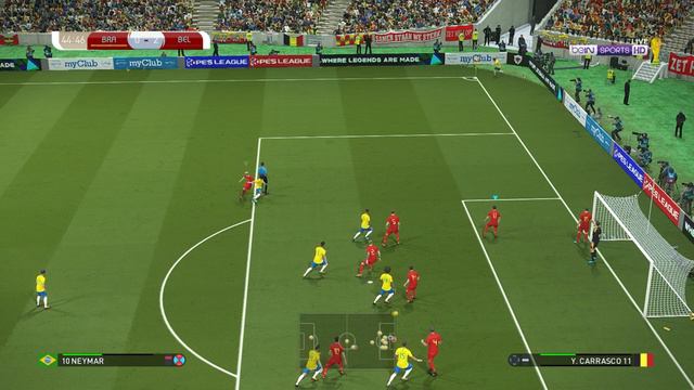 Brazil vs Belgium | World Cup | PES 2018 Gameplay PC смотреть онлайн