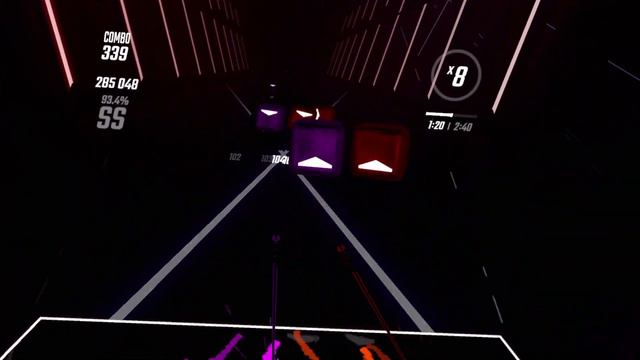 Beat Saber | Nightcore (ItaloBrothers)- Moonlight Shadow [Rigid][Ex][93.46%] смотреть онлайн
