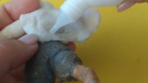 Реставрация ватной ёлочной игрушки из 50-х