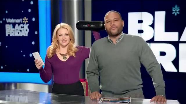 TV Commercial Spot - Walmart Black Friday - Feat Anthony Anderson & Melissa Joan Hart смотреть онлайн