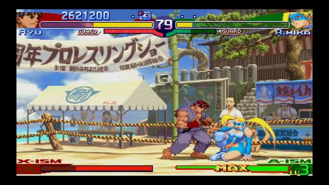 Street Fighter alpha 3 Ryu arcade mode смотреть онлайн