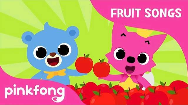 Munchy Crunchy Apple | Apple Song | Fruit Songs | Pinkfong Songs For Children