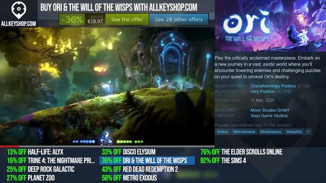 Best Deals for the Top Atmospheric Games (PC, PS4, Xbox One) смотреть онлайн